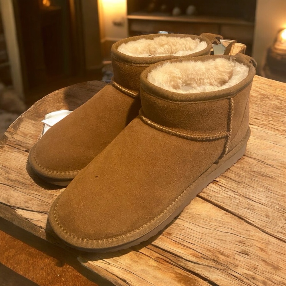 Cozy Tan Boots